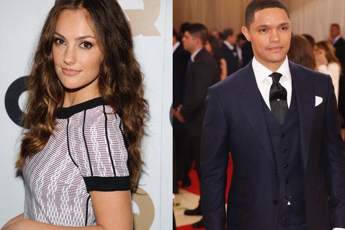 Trevor Noah, igralka Minka Kelly | Minka in Trevor sta bila skupaj manj kot eno leto. | Foto Reuters