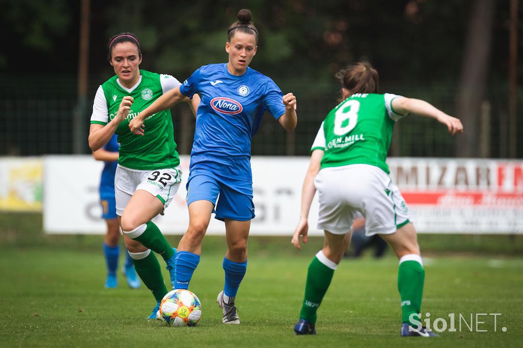 ŽNK Pomurje Beltinci, Hibernian, liga prvakinj