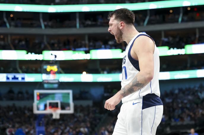 Dallas Mavericks Luka Dončić | Luka Dončić je odpravil bolečine v levem gležnju in v Los Angelesu dosegel kar 43 točk. | Foto Reuters