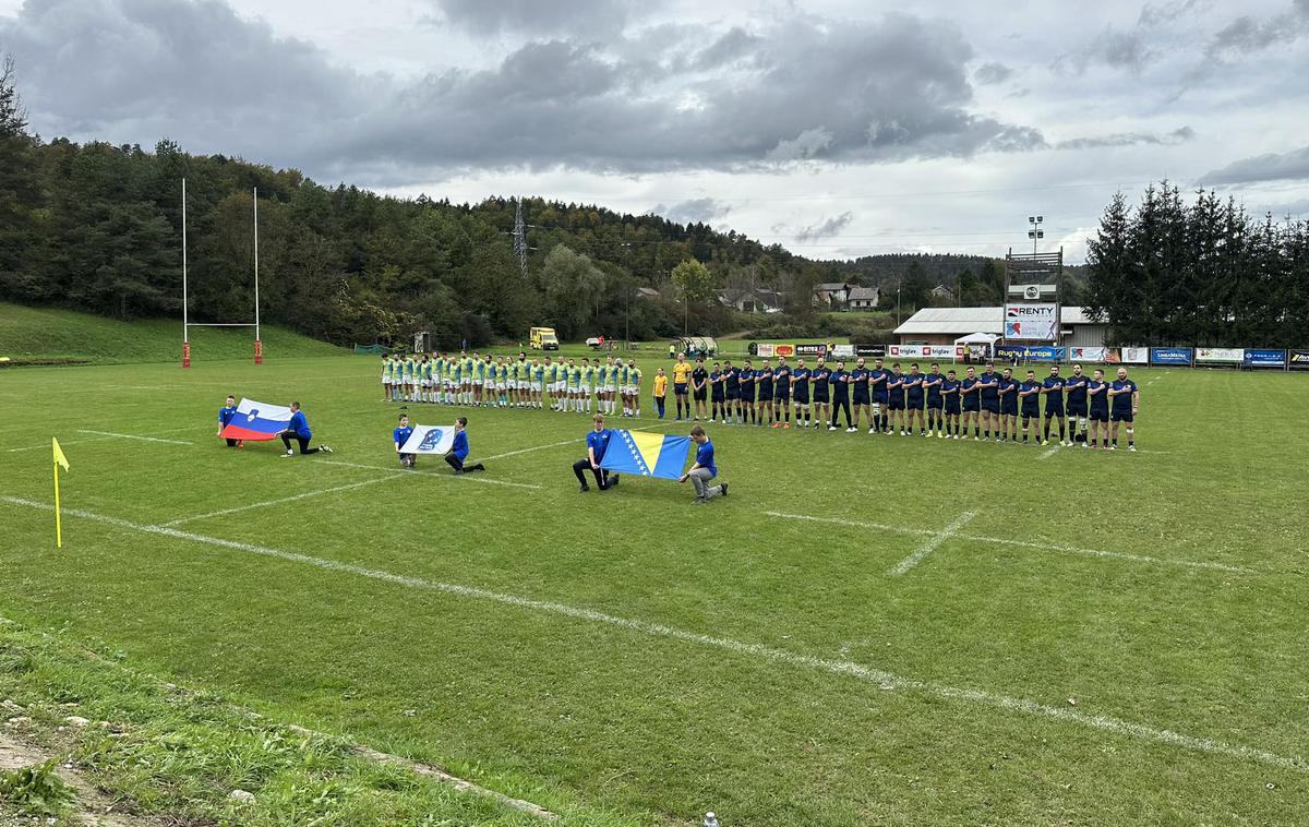 encijani ragbi | Slovenska reprezentanca je na drugi tekmi evropskega konferenčnega pokala premagala BiH. | Foto Rugby Slovenija