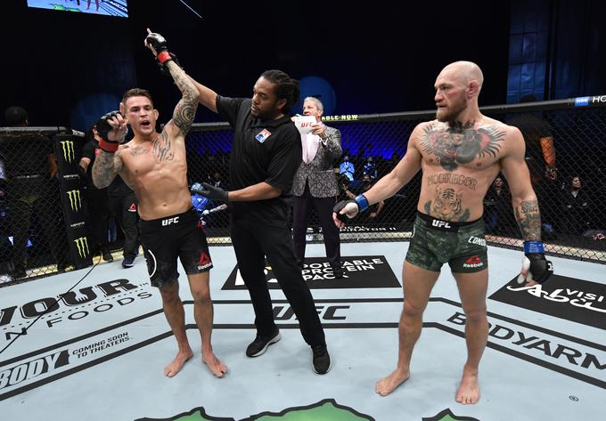 Dustin Poirier je januarja šokiral borilni svet in uspaval irskega superzvezdnika. | Foto: Reuters