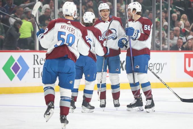 Colorado Avalanche je ujel formo. | Foto: Guliverimage/Vladimir Fedorenko