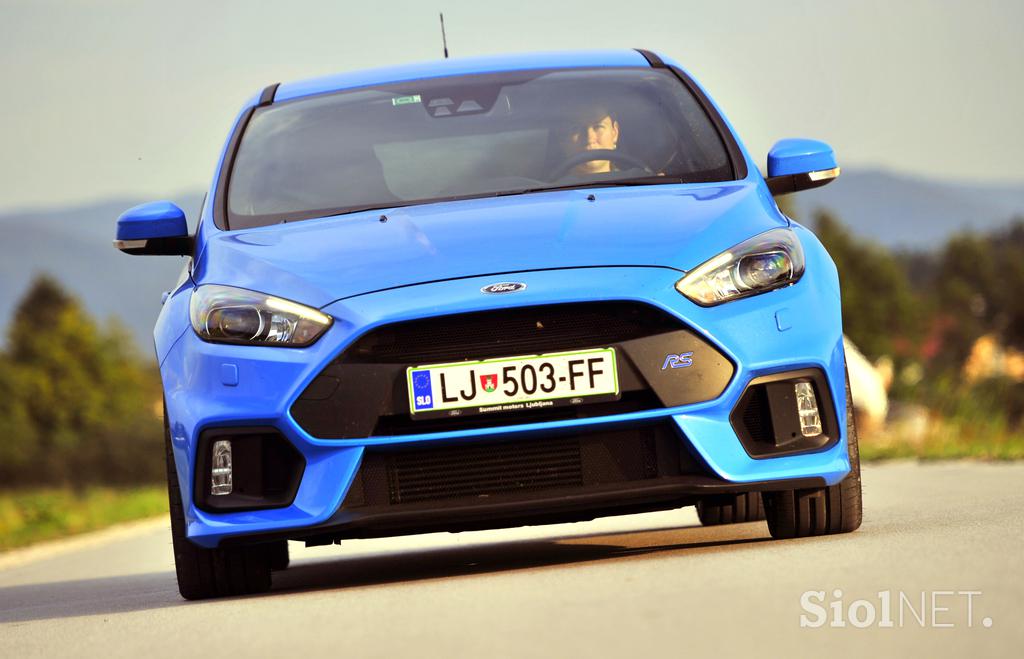 Ford focus RS test