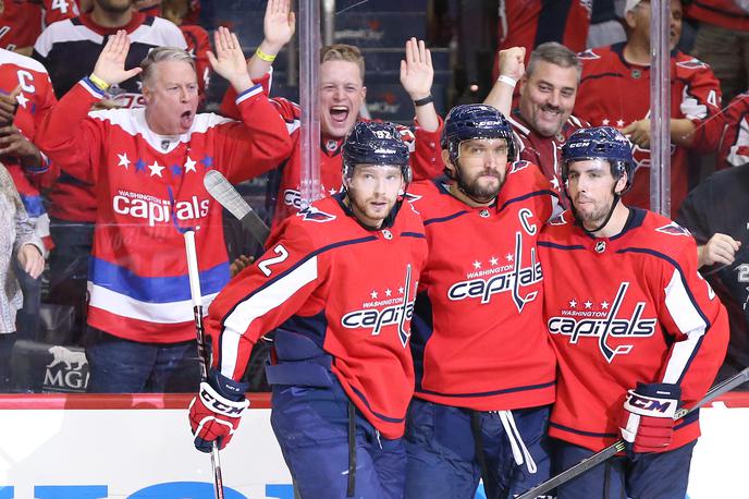 Washington Capitals | Branilci naslova so v ponovitvi velikega finala nadigrali Vegas. | Foto Reuters