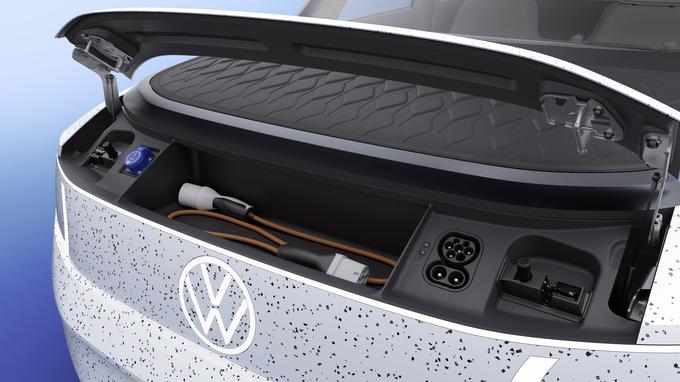 Volkswagen bo pri tem malčku vendarle poskrbel za sprednji prtljažnik, ki ga pogrešamo pri današnjih novih električnih vozilih (ID.3, ID.4, škoda enyaq ...). | Foto: Volkswagen