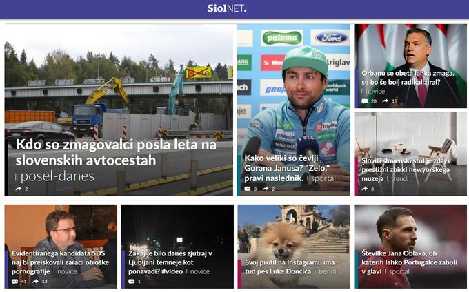 Siol.net izdaja podjetje TSmedia, ki se lahko edino pohvali s štirimi spletnimi mesti med 12 najvišje uvrščenimi slovenskimi spletnimi stranmi. Poleg digitalnega medija Siol.net so to še slovenska vstopna točka v internet najdi.si, interaktivni telefonski imenik itis.si in poslovni asistent bizi.si. | Foto: 