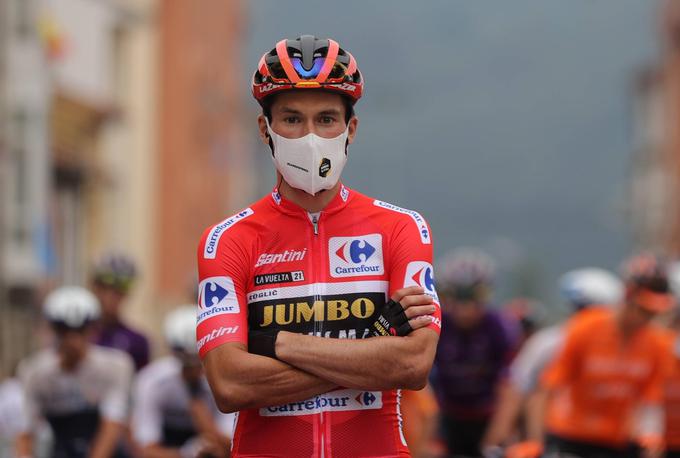 Primož Roglič trenutno zaseda 3. mesto. | Foto: Guliverimage/Vladimir Fedorenko