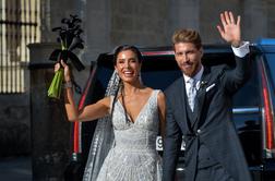 Sergio Ramos imel poroko leta, na katero ni povabil Ronalda #foto