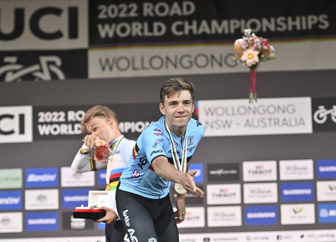 Remco Evenepoel je osvojil tretje mesto.  | Foto: Guliverimage/Vladimir Fedorenko