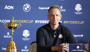 Luke Donald izbral Evropejce za Ryderjev pokal