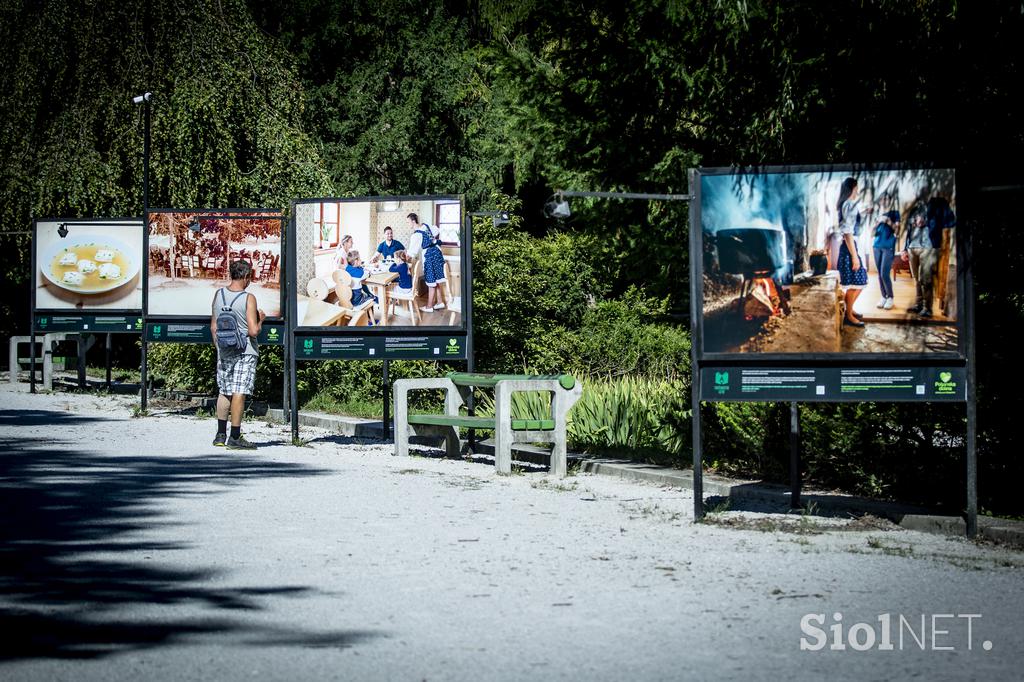 Odprtje razstave Cvetje v jeseni v Ljubljani