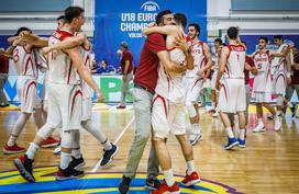 Fiba EP U18: Slovenija - Turčija polfinale