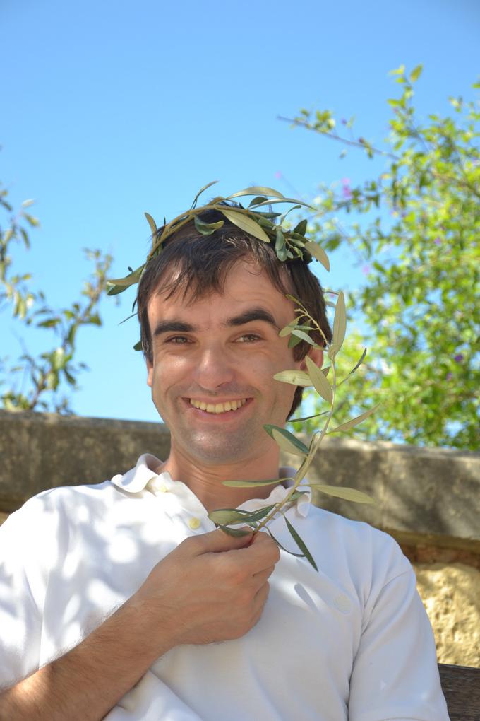 Mag. Jurij Pavel Emeršič, teolog in zgodovinar. Fotografija s profesorske ekskurzije na Malti. | Foto: Osebni arhiv