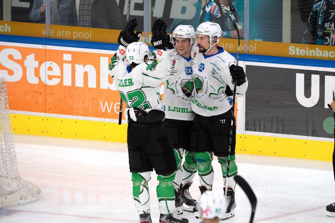 HK Olimpija ICEHL | Hokejisti vodilne Olimpije so zmagali tudi v Gradcu. | Foto Sportida