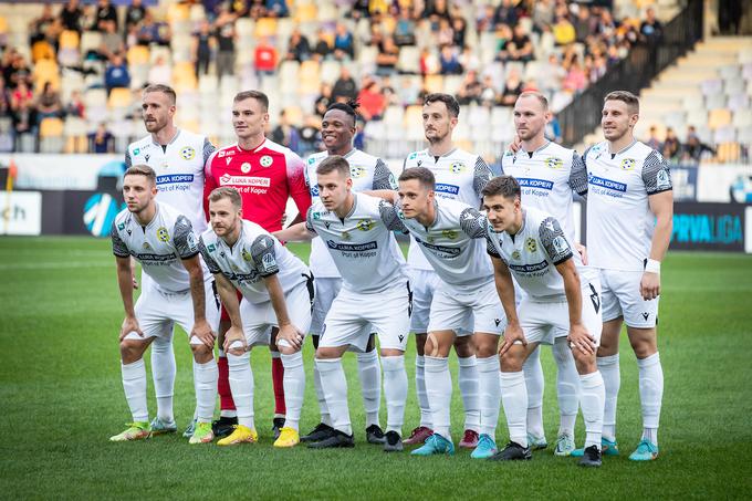 Koprčani so se na lestvici povzpeli na drugo mesto. Za vodilno Olimpijo, ki jo v soboto čaka večni derbi z Mariborom, zaostaja šest točk. | Foto: Blaž Weindorfer/Sportida