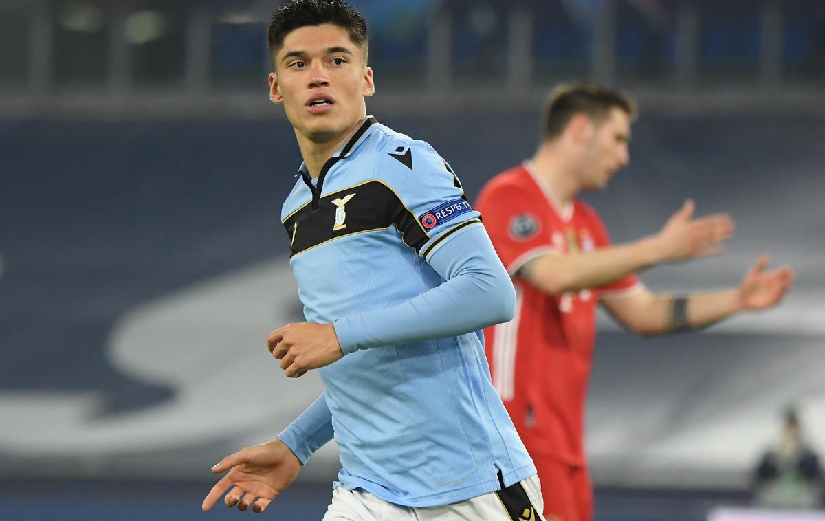 Joaquin Correa | Joaquin Correa je v dresu Lazia v ligi prvakov igral tudi proti Bayernu. | Foto Reuters