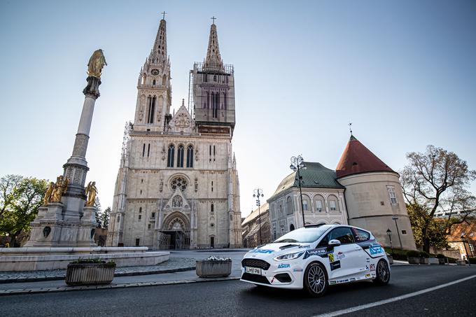 Primož Brazda in Primož Tavčar (ford fiesta rally4). | Foto: WRC Croatia