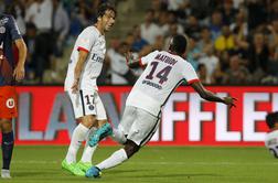 PSG še do tretje zmage, Monaco do točke, Lyon izgubil