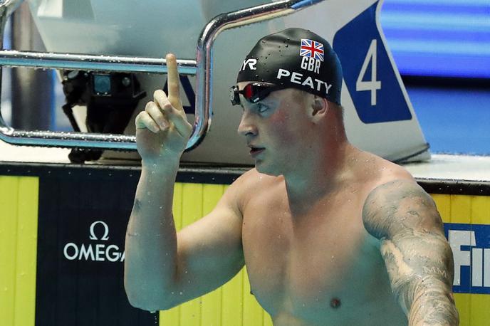 Adam Peaty | Adam Peaty je bil na Škotskem hiter, kot ni bil še nihče v tej sezoni. | Foto Reuters