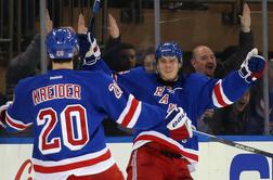 New York Rangers prerešetali mrežo San Joseja