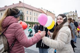 redke bolezni, pohod po Ljubljani