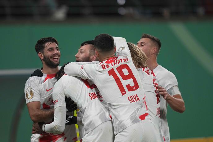 RB Leipzig | Nogometaši Leipziga so izločili Hoffenheim in napredovali v četrtfinale. | Foto Guliverimage