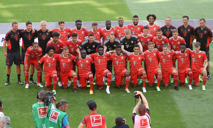 Bayern München je osvojil naslov nemških prvakov že desetkrat zapored. | Foto: Guliverimage/Vladimir Fedorenko