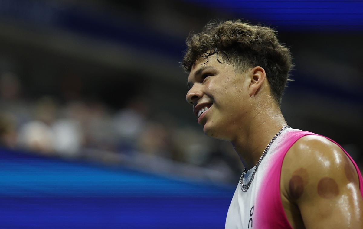 OP ZDA polfinale Ben Shelton | Ben Shelton je zmagovalec teniškega turnirja ATP 500 v Tokiu. | Foto Reuters