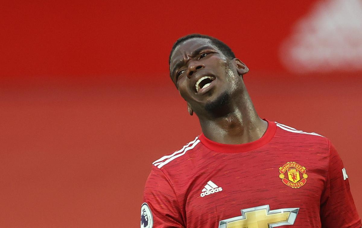 Paul Pogba | Paul Pogba je bil na Old Trafford za več kot sto milijonov evrov pripeljan, da bi rdeče vrage popeljal do številnih lovorik, a Francoz je pokazal veliko manj, kot se je pričakovalo. | Foto Reuters