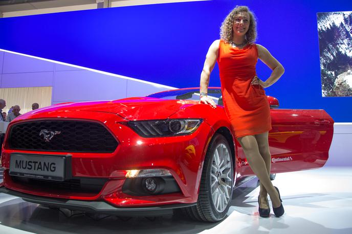 mustang ilka štuhec ford | Foto Klemen Brumec