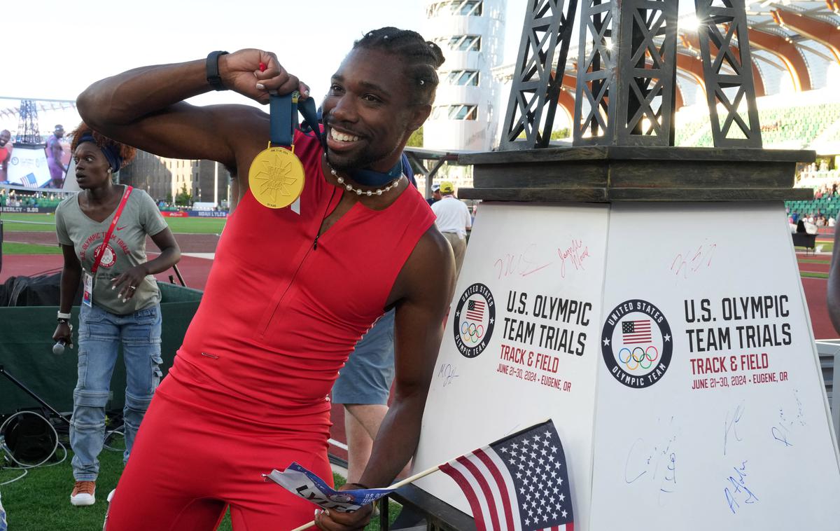 Noah Lyles | Ameriški atlet Noah Lyles je v izjemni formi.  | Foto Reuters