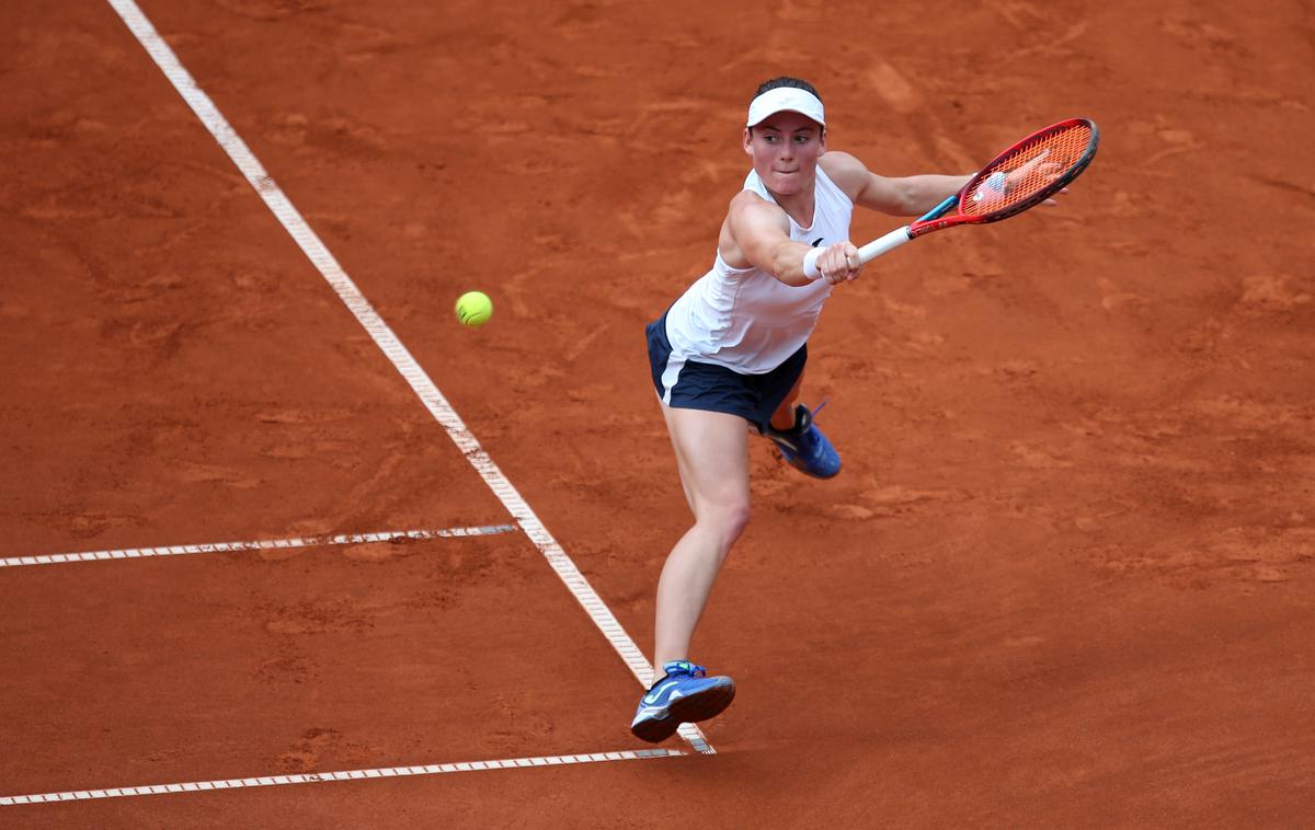 Tamara Zidanšek | Tamara Zidanšek je presenetljivo izgubila četrtfinalni obračun peščenega turnirja v Hamburgu. | Foto Guliverimage