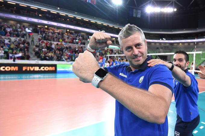 Alessandro Chiappini je lani Slovenijo do 23 let popeljal do srebra. | Foto: FIVB