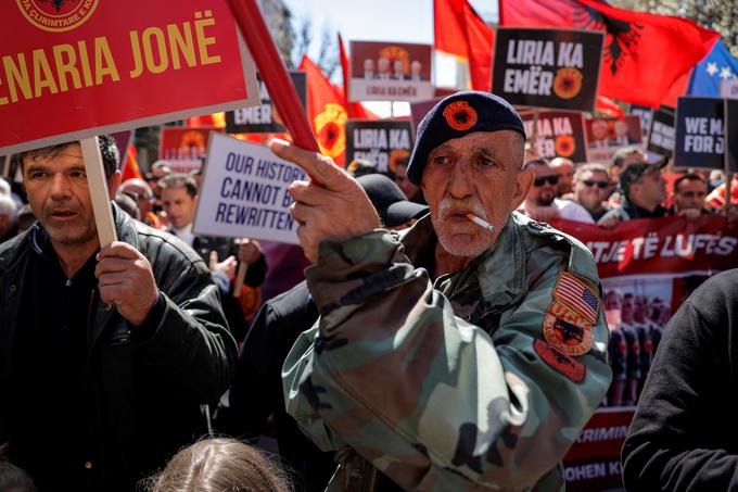 Kosovo, protest | Foto: Reuters