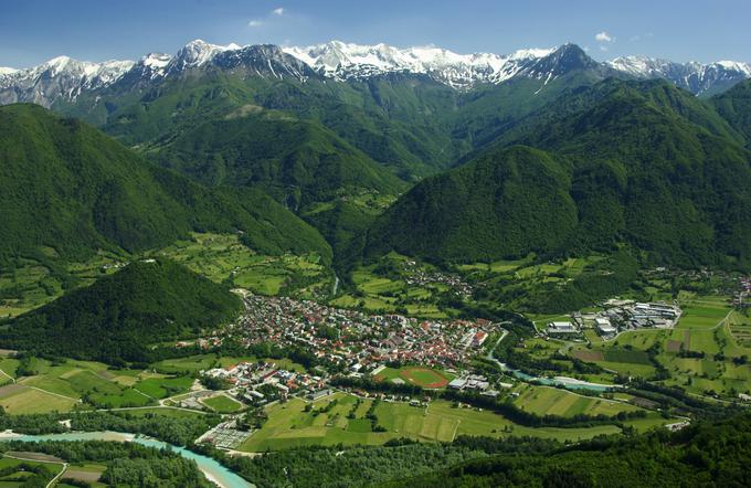 Razgled na Tolmin. Foto Janko Humar  | Foto: 