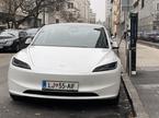 Tesla model 3 Gremo na elektriko polnilnica