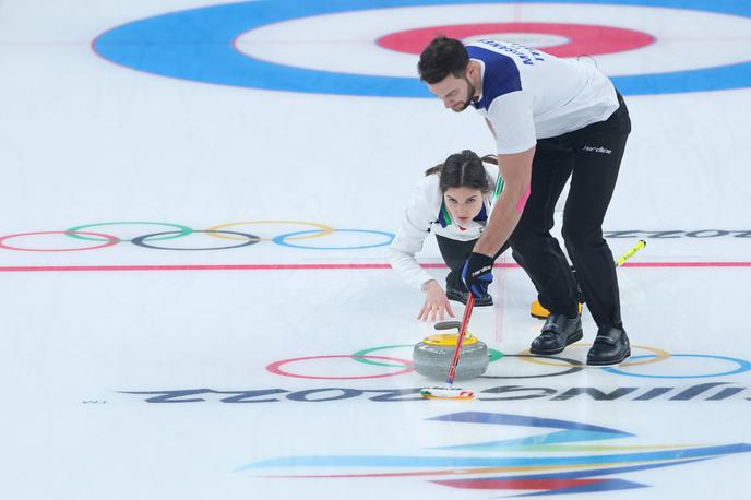 Stefania Constantini in Amos Mosaner | Stefania Constantini in Amos Mosaner sta poskrbela za premierno italijansko olimpijsko odličje. In to kar zlato. | Foto Guliverimage