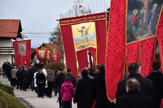 Procesija ob veliki noči | Kristjani danes obeležujejo veliko noč. | Foto STA