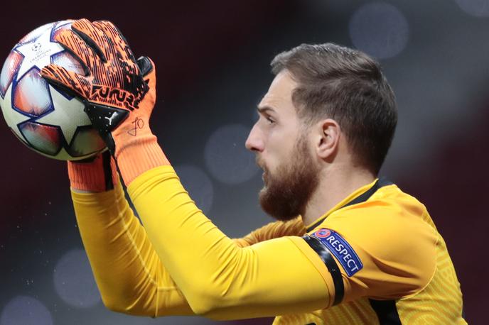 Jan Oblak | Jan Oblak je v skupinskem delu zaostal za evropskim prvakom Bayernom, v osmini finala pa ga čaka "nekdanji snubec" Chelsea. | Foto Guliverimage