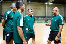 Cedevita Olimpija priprave Zvezdan Mitrović Dalibor Damjanovič