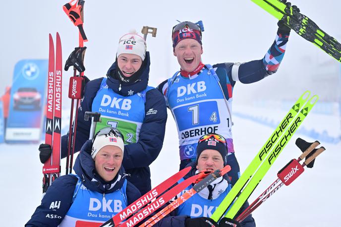 Norveška štafeta biatlon | Norvežani so bili v štafeti najhitrejši. | Foto Guliverimage