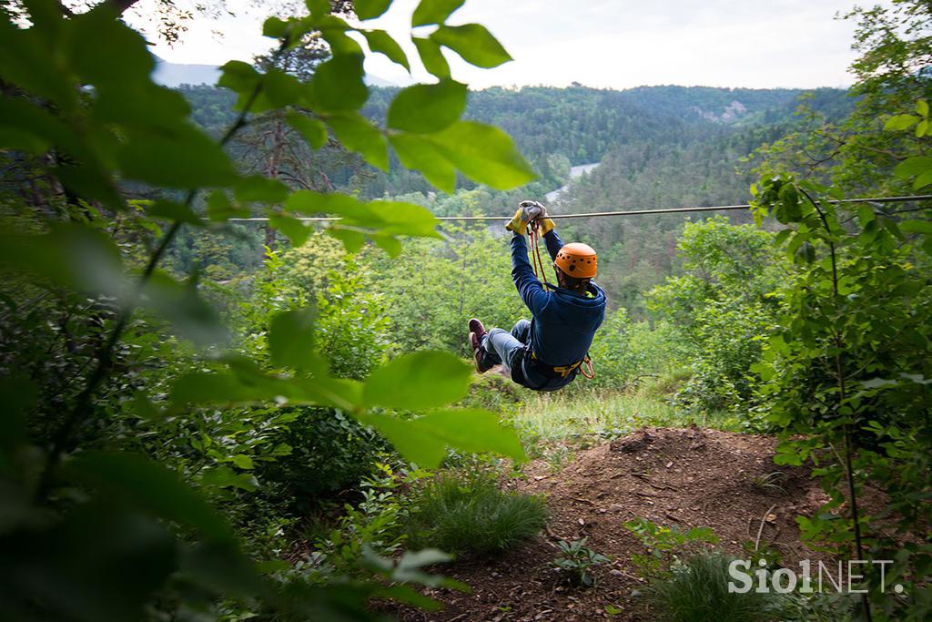 Zipline dolinka