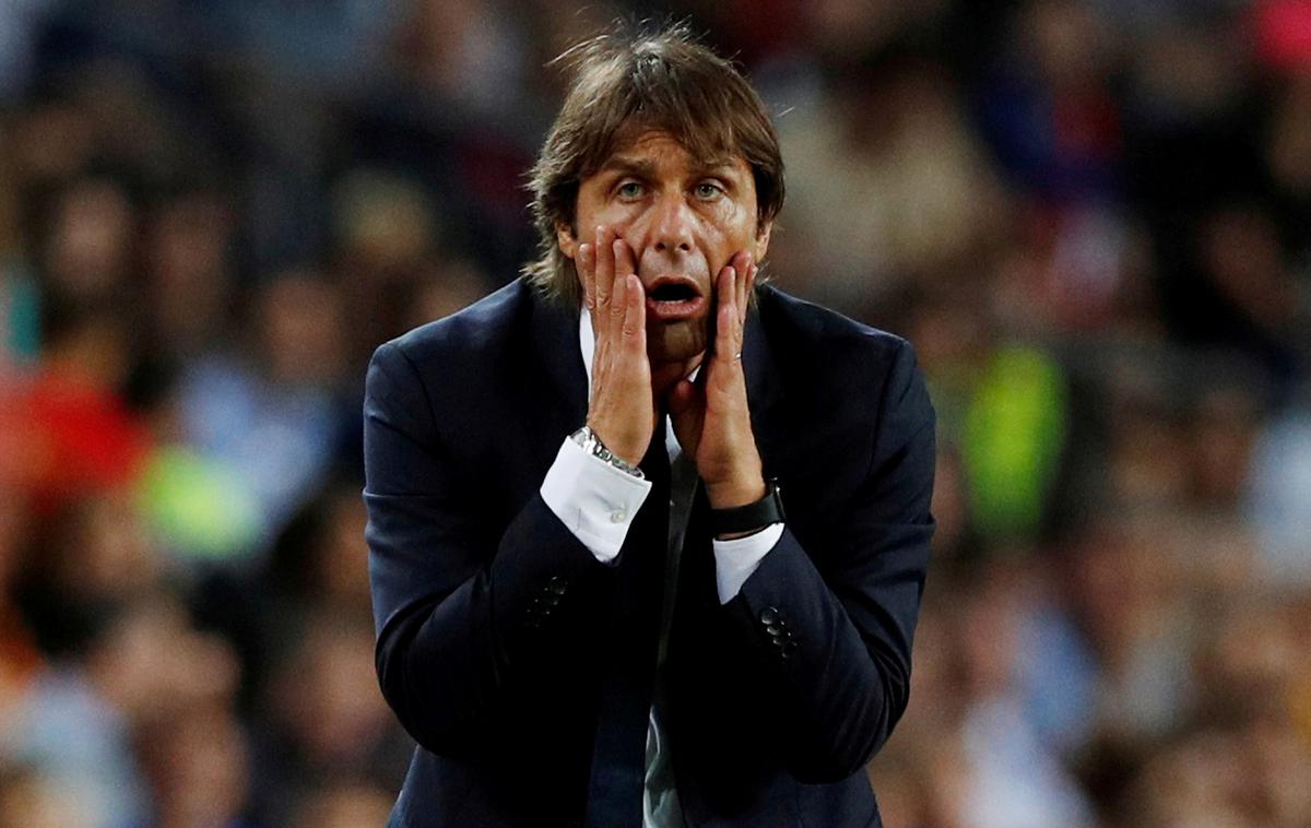 Antonio Conte | Antonio Conte se v teh dneh zagotovo ne počuti najbolj sproščeno. | Foto Reuters