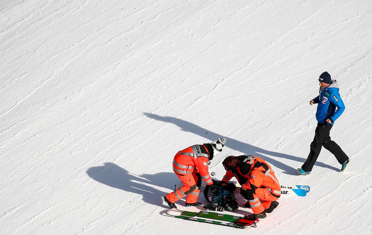 Ema Klinec | Ema Klinec se je pred božičem težje poškodovala. Po več kot poleta se je danes vrnila na skakalnico v Planico. | Foto Matic Klanšek Velej/Sportida