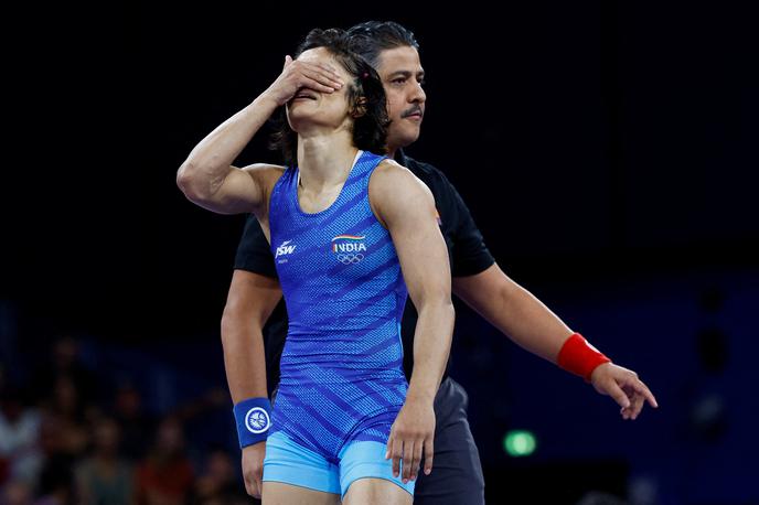 Vinesh Phogat | Vinesh Phogat s pritožbo ni uspela. | Foto Reuters