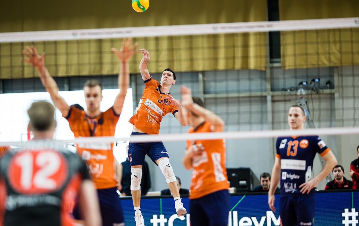 Odbojkarska liga prvakov: ACH Volley - Ziraat Bank | Odbojkarji ACH Volleyja so v Turčiji izgubili, tako da bodo evropsko pot nadaljevali v pokalu CEV. | Foto Grega Valančič/Sportida