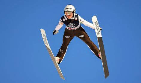 Nika Prevc zablestela že na uvodu, slovenski orli zadržani