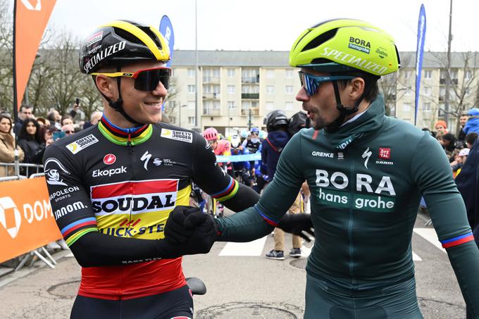 Remco Evenepoel - Primož Roglič | Foto: Guliverimage