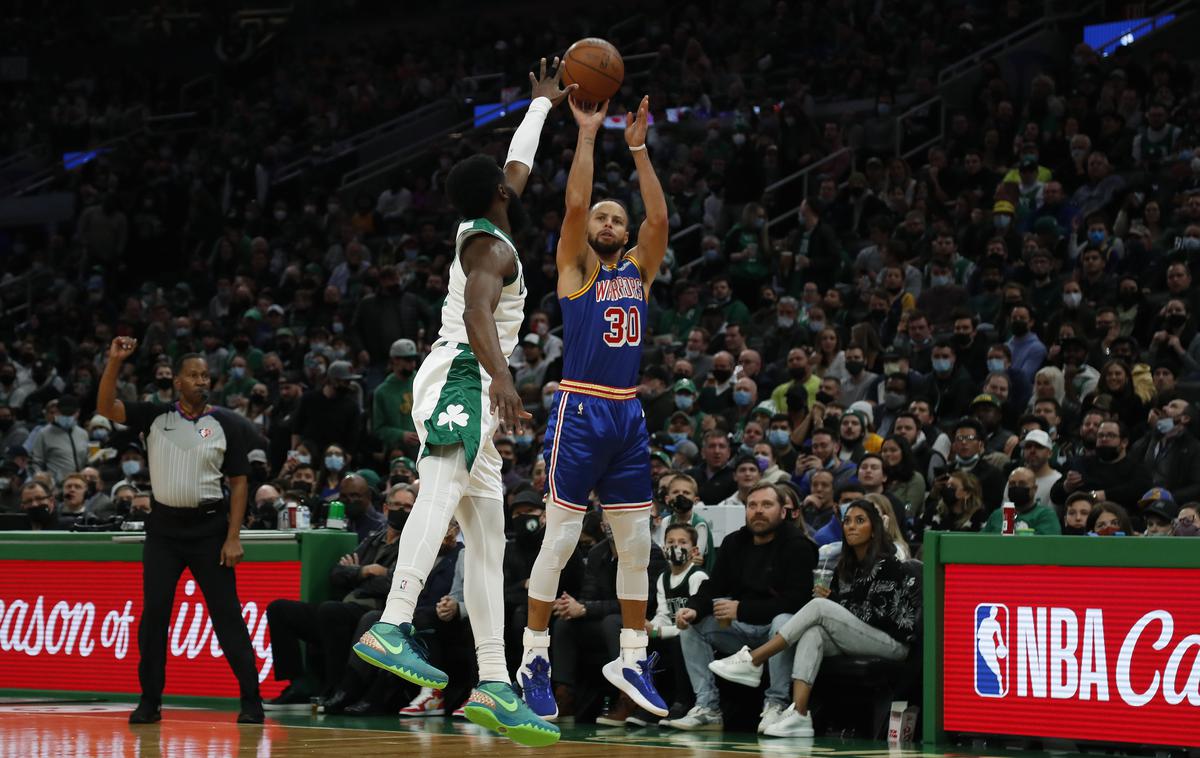 Stephen Curry Golden State | V finalu se bodo pomerili Golden State Warriors in Boston Celtics. | Foto Reuters