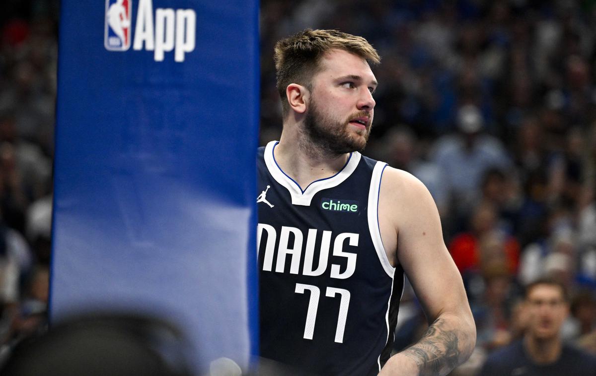 Luka Dončić | Luka Dončić je ponoči zaključil naporno sezono, v kateri se je premierno uvrstil v veliki finale. | Foto Reuters